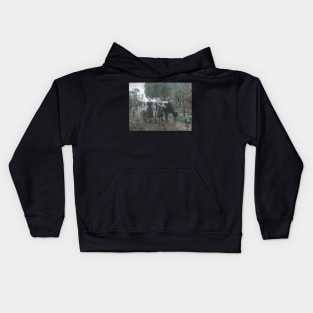 road in dutch village 1885 - Max Liebermann Kids Hoodie